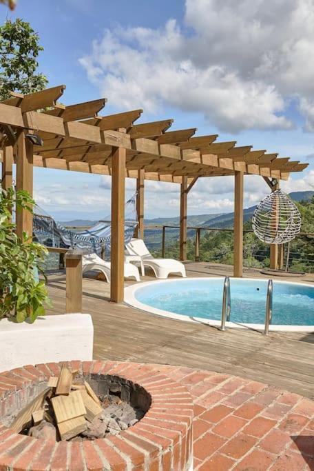 Вилла Mansion Dubai-Mountain-Jacuzzi-4Br-Jamaca De Dios Харабакоа Экстерьер фото