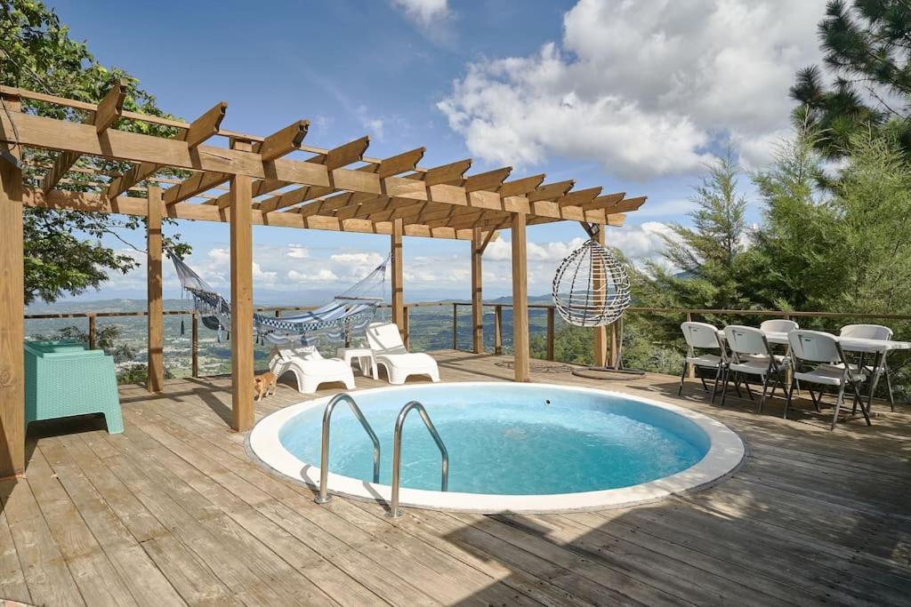 Вилла Mansion Dubai-Mountain-Jacuzzi-4Br-Jamaca De Dios Харабакоа Экстерьер фото
